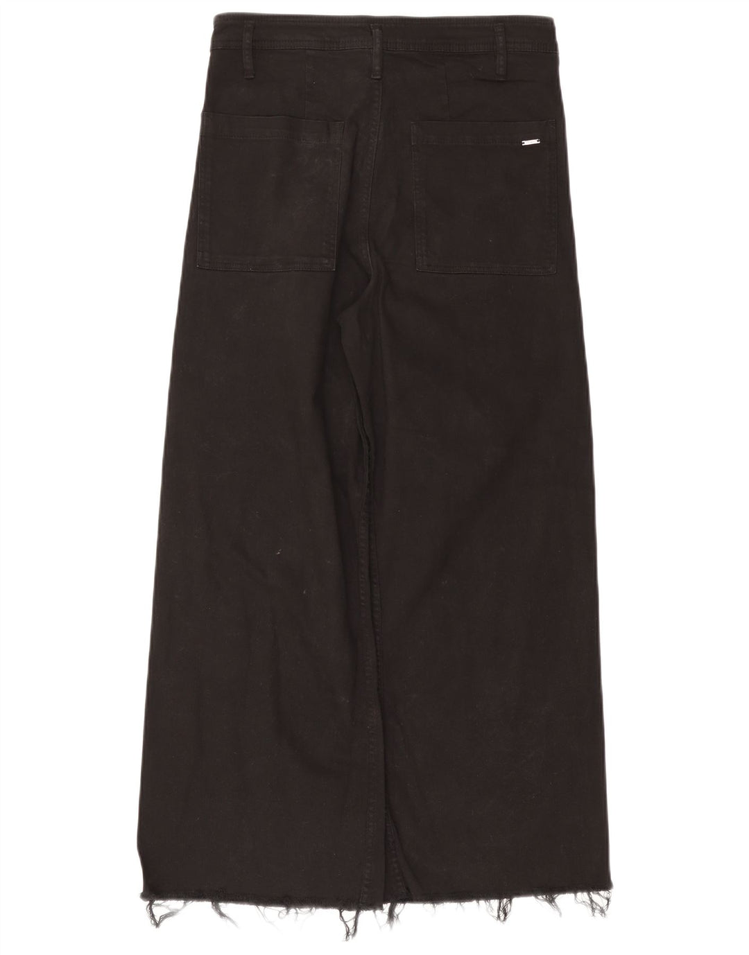 Massimo Dutti Pantalon décontracté pour femme EU 40 Medium W30 L27 Noir Coton