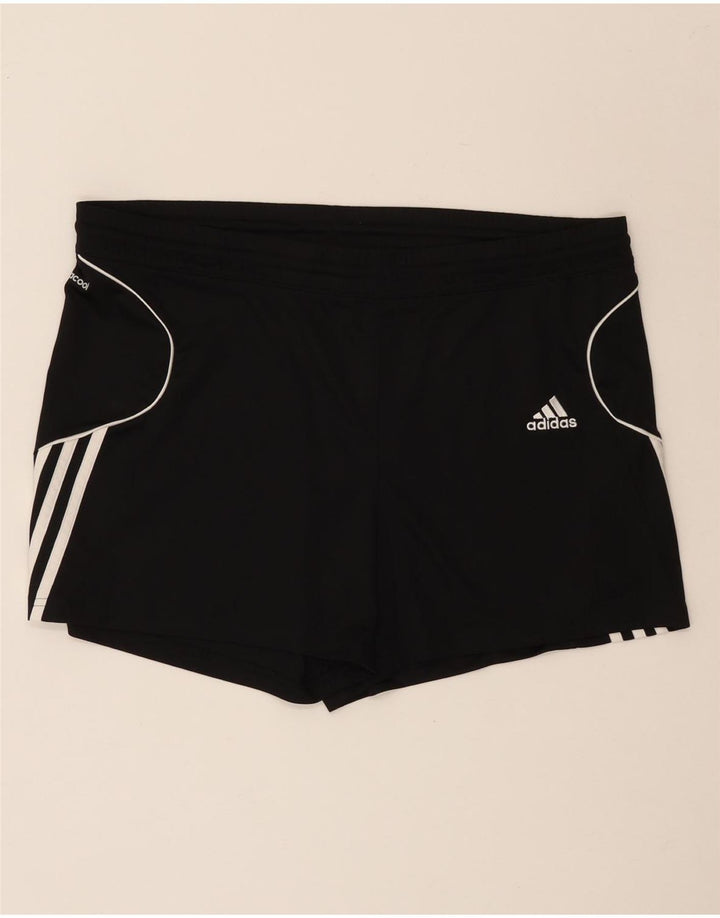 ADIDAS Short de sport Climacool pour femme UK 12/14 Noir moyen