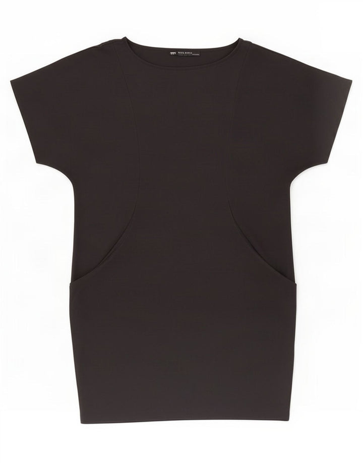 Zara Robe Bubble Femme UK 16 Large Noir