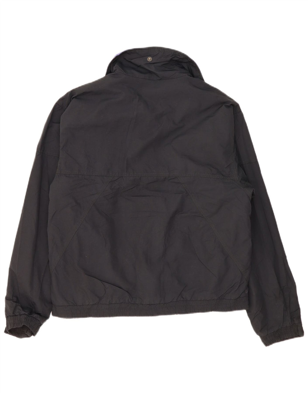 Eddie Bauer Veste coupe-vent pour homme UK 36 Petit nylon noir