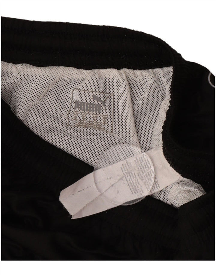 Puma Short de Sport Homme Noir Moyen Polyester