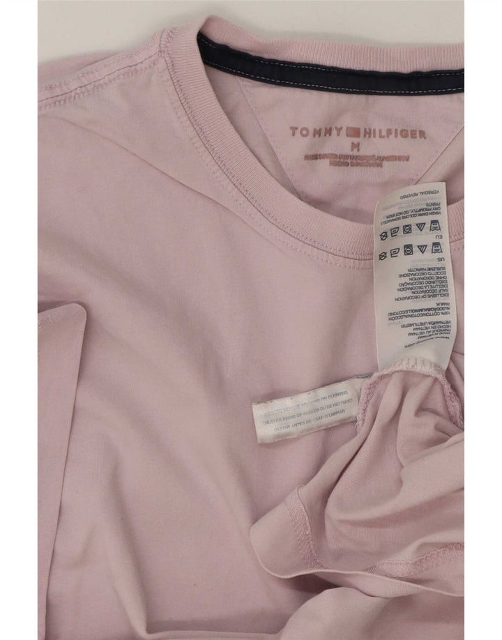 Tommy Hilfiger T-Shirt Homme Rose Moyen Coton