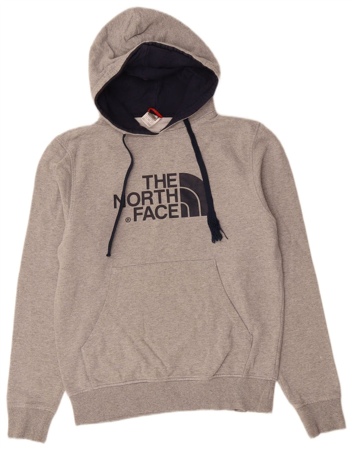 THE NORTH FACE Pull à capuche graphique pour homme Petit coton gris
