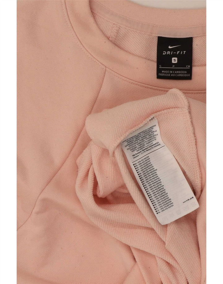 Nike Sweat-shirt court surdimensionné pour femme UK 10 Petit Rose