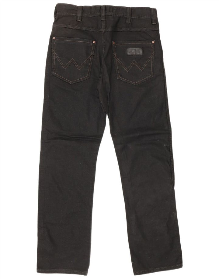 WRANGLER Jean Droit Wesley Homme W30 L32 Noir Coton