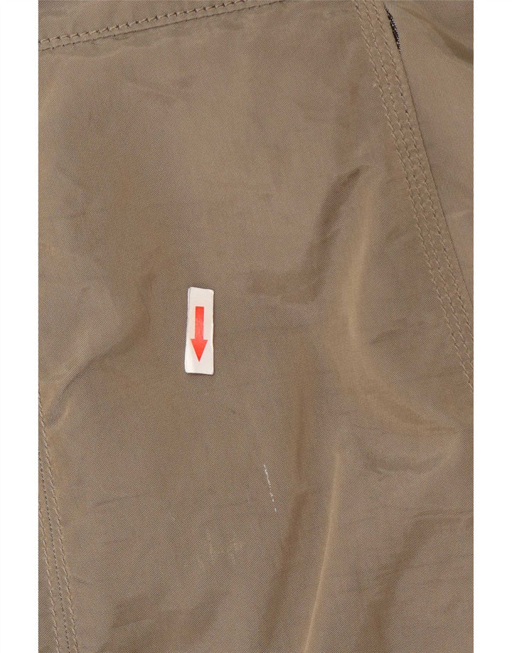 PEUTEREY Manteau matelassé à capuche IT 48 XL Kaki Polyamide Femme