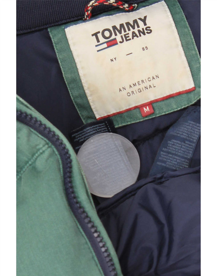 Tommy Hilfiger Veste matelassée pour homme UK 38 Coton vert moyen
