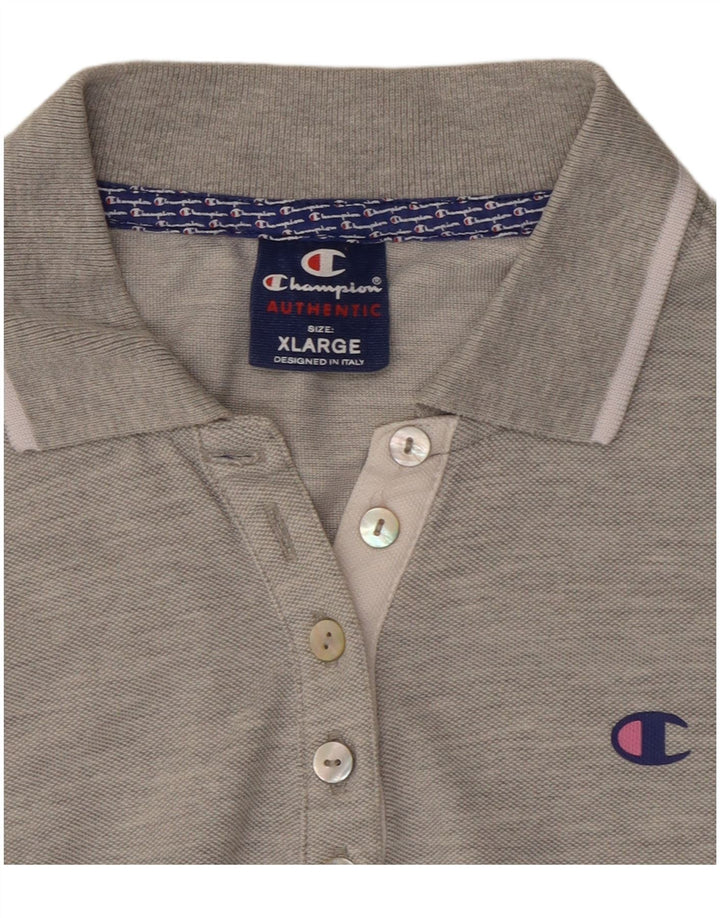 Champion Polo Femme UK 18 XL Gris