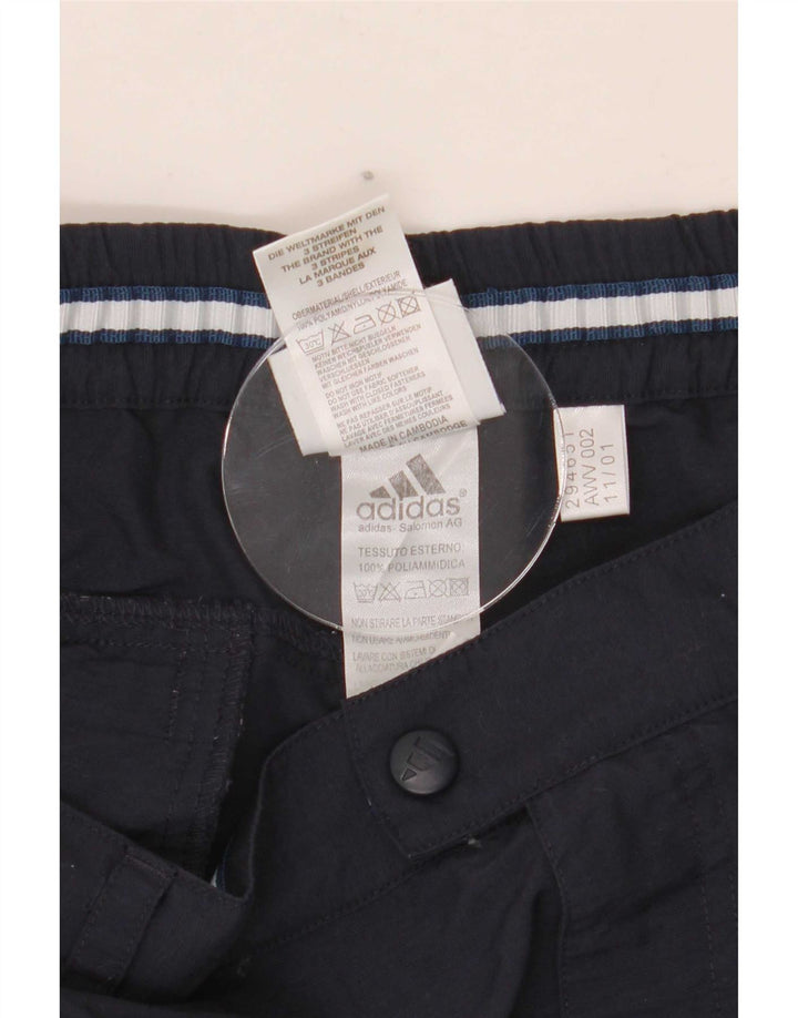 Adidas Pantalon Capri Homme W32 L20 Bleu Marine Polyester