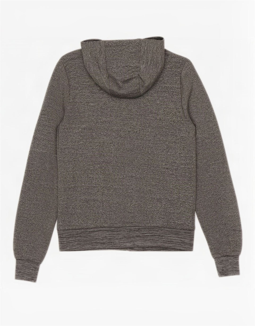 Ellesse Pull à capuche zippé pour femme UK 8 Petit Gris Colorblock Polyester
