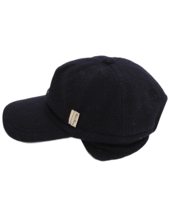 Conte of Florence Casquette de baseball en polaire avec rabat d'oreille pour homme en polyester noir moyen