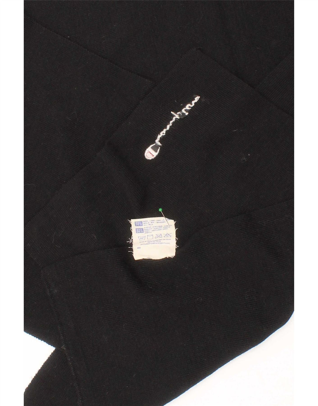Champion Écharpe rectangulaire homme taille unique en laine noire