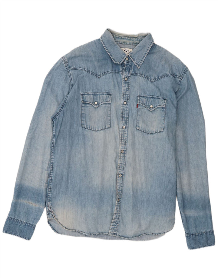 Levi's Chemise en Jean XL Homme Bleu Coton