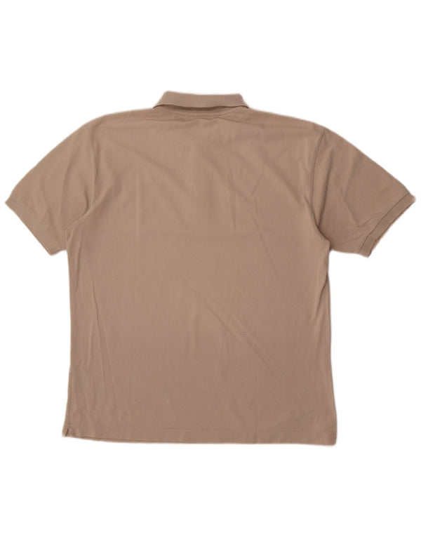 Kappa Polo Homme XL Beige Coton