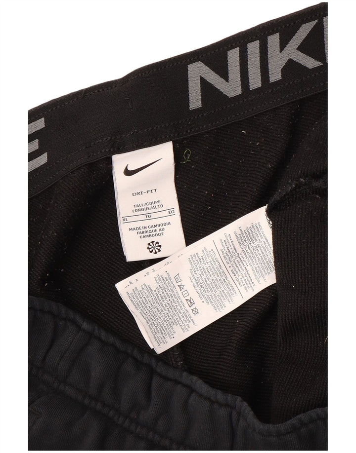 NIKE Pantalon de survêtement Dri Fit pour homme XL en coton noir