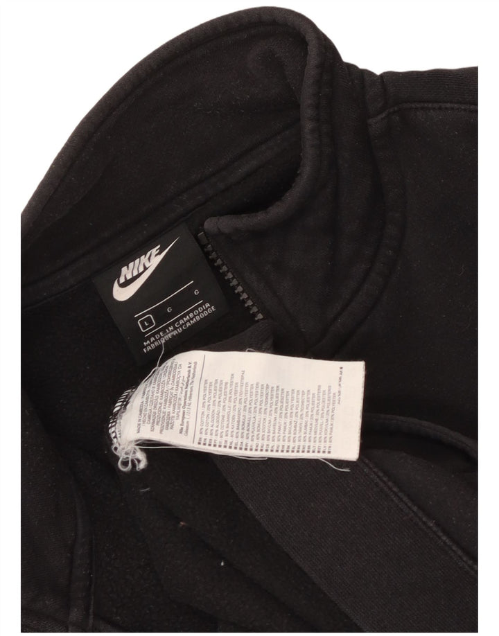 Nike Veste de survêtement pour homme Taille L en coton noir