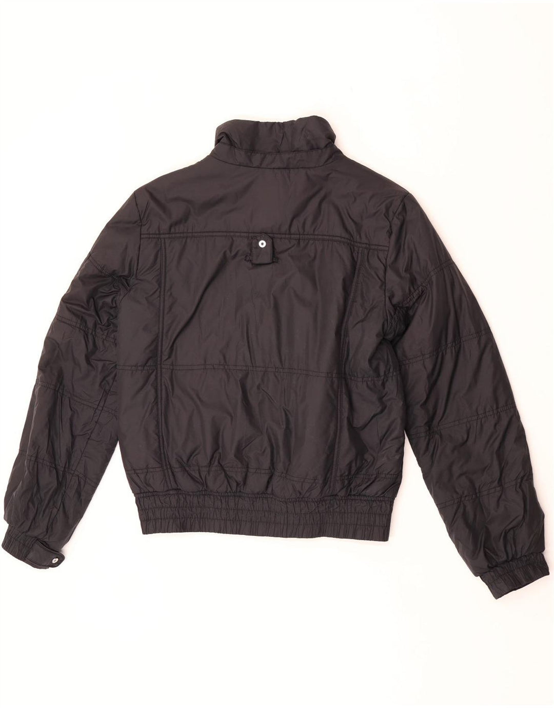 Champion Veste Bomber Rembourrée Fille 11-12 Ans Large Noir Polyamide