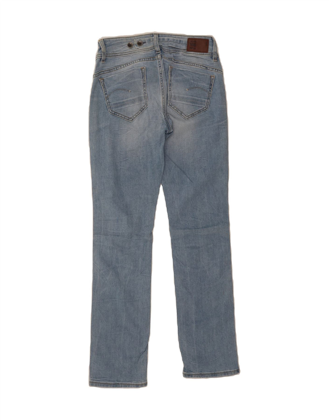 G-STAR Womens Midge Straight Jeans W28 L30 Blue Cotton Vintage G-Star and Second-Hand G-Star from Messina Hembry 