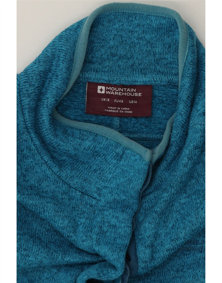 MOUNTAIN WAREHOUSE Sweat-shirt surdimensionné pour femme UK 18 XL Bleu