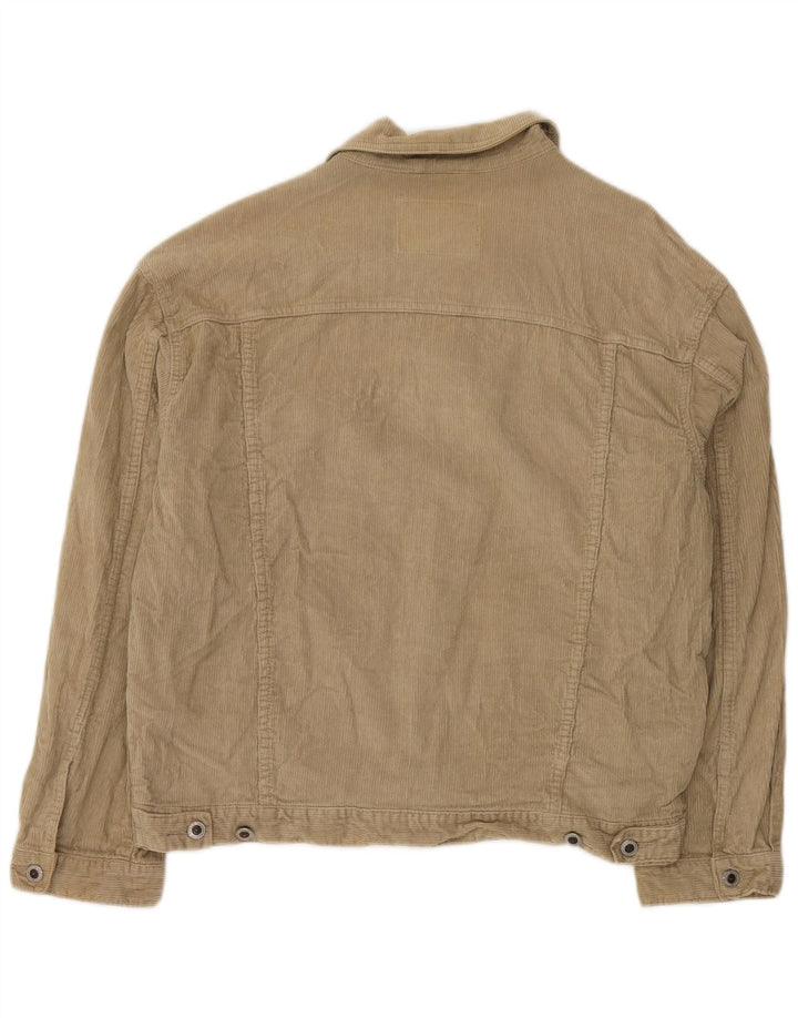 ARIZONA Veste en velours côtelé pour homme UK 40 Grand coton beige