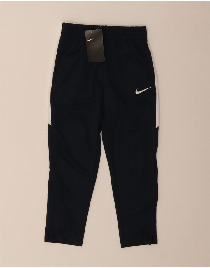 Pantalon de survêtement Nike garçon 5-6 ans bleu marine moyen colour block