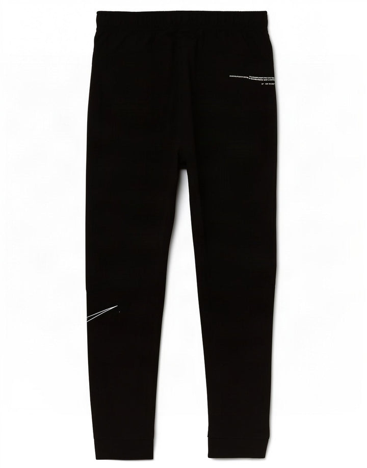 Pantalon de survêtement Nike Dri Fit Graphic pour homme, petit, noir, polyester