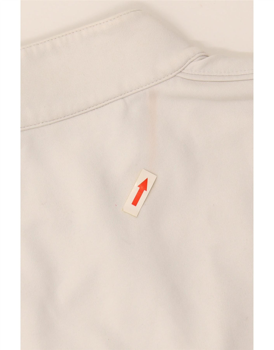 ASICS Veste de survêtement pour femme UK 14 Large Blanc Polyamide