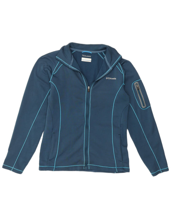 Columbia Veste de survêtement Omni-Wick pour femme UK 12 Bleu moyen Sports