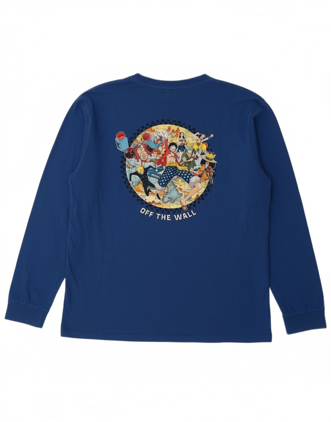 VANS Haut à manches longues avec chapeau de paille pour garçon 14-15 ans XL Bleu