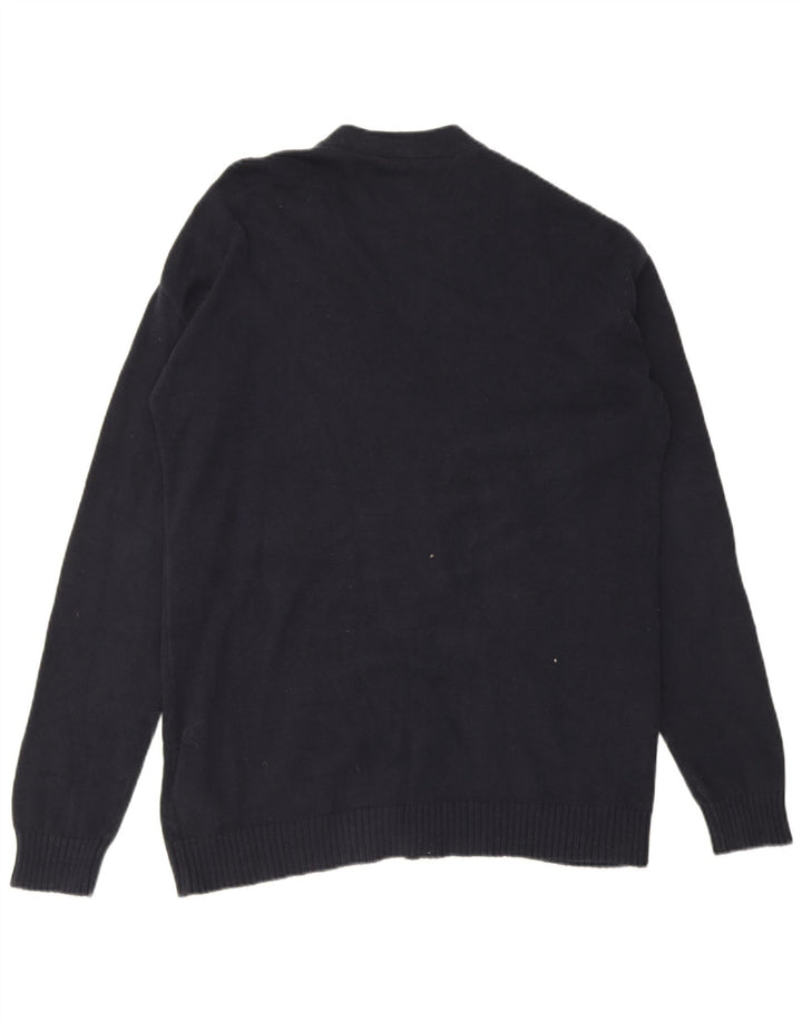 Jack & Jones Cardigan Homme Pull Large Bleu Marine Coton