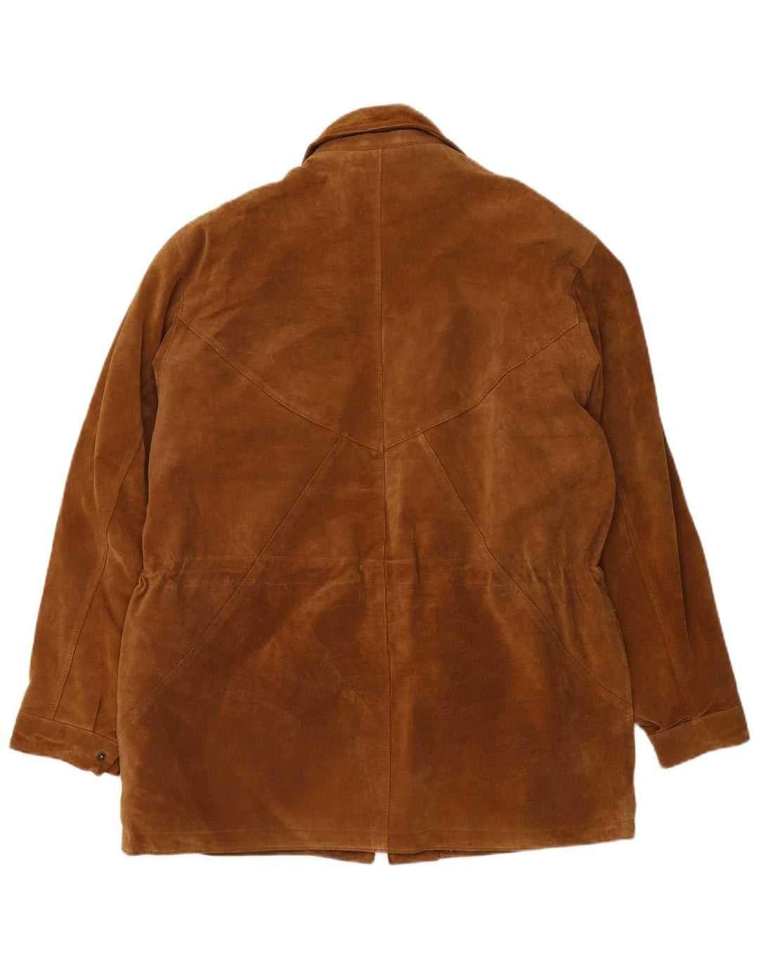 GV EMPORIO Veste en daim pour femme UK 20 2XL Marron