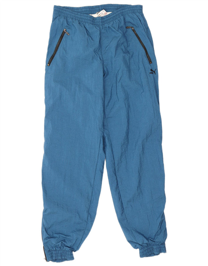 Puma Pantalon de Survêtement Joggers Large Homme Bleu Polyamide