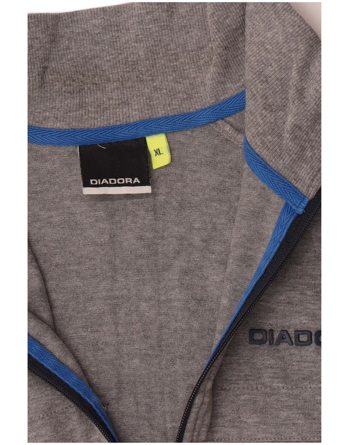 Diadora Veste de Survêtement Homme XL Gris