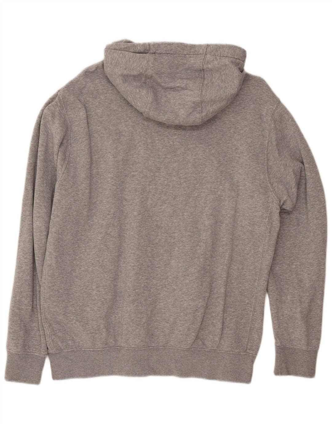 Nike Pull à capuche graphique en coton gris moyen pour homme