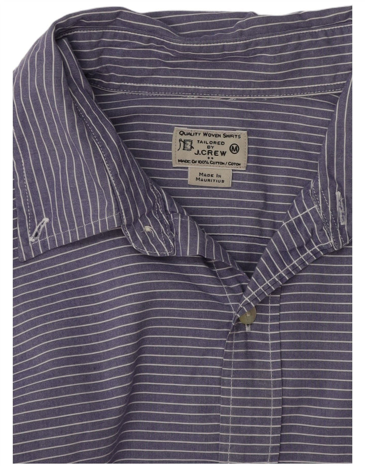J. CREW Chemise homme en coton à fines rayures violet moyen