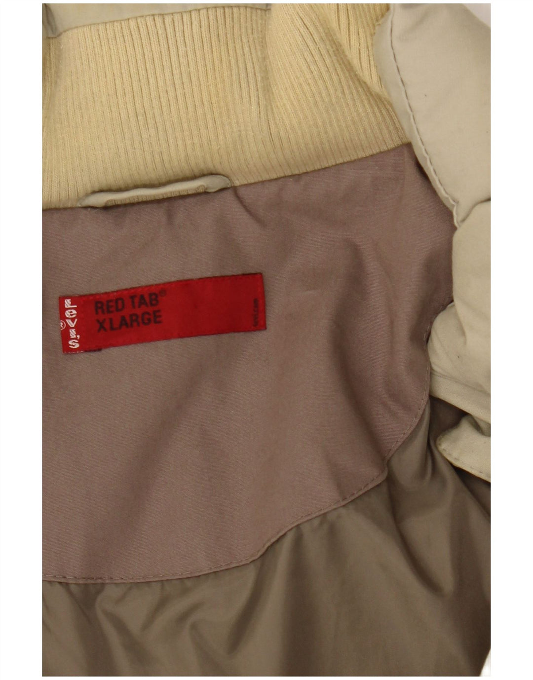 Levi's Veste matelassée homme UK 42 XL Beige Coton