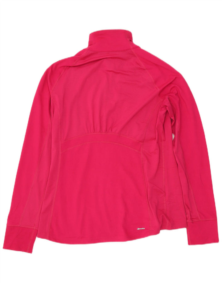ADIDAS Haut de survêtement Climalite pour femme UK 16/18 Large Rose