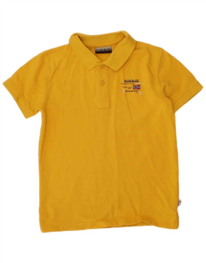 NAPAPIJRI Polo Garçon 5-6 ans Jaune