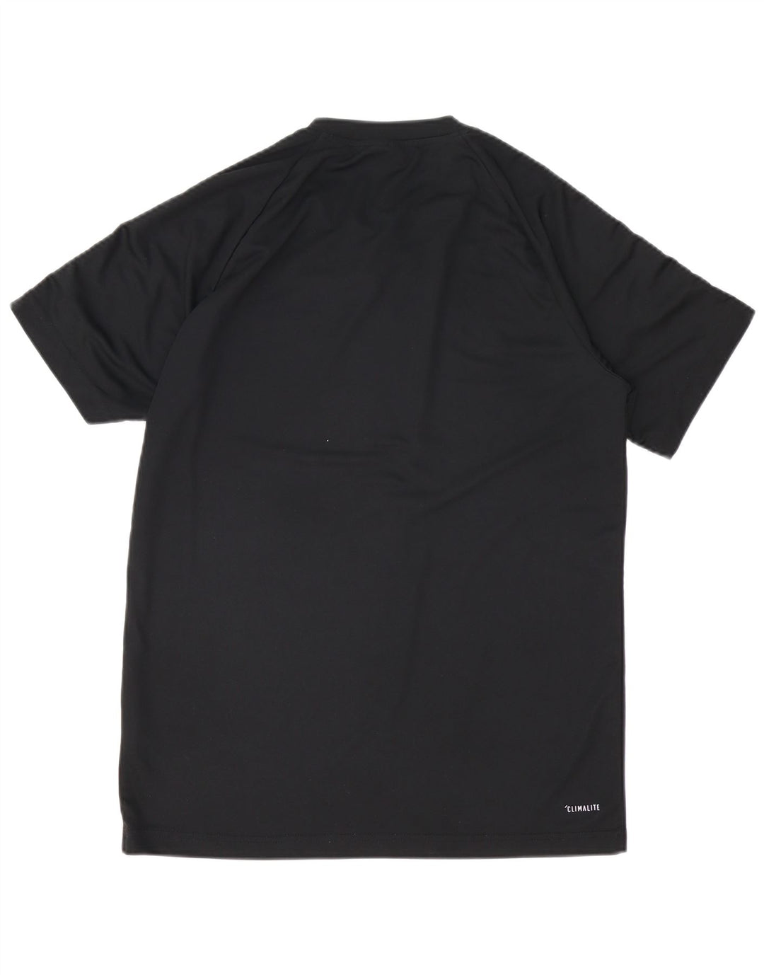 Adidas Hommes Climalite T-Shirt Top Noir Moyen Polyester