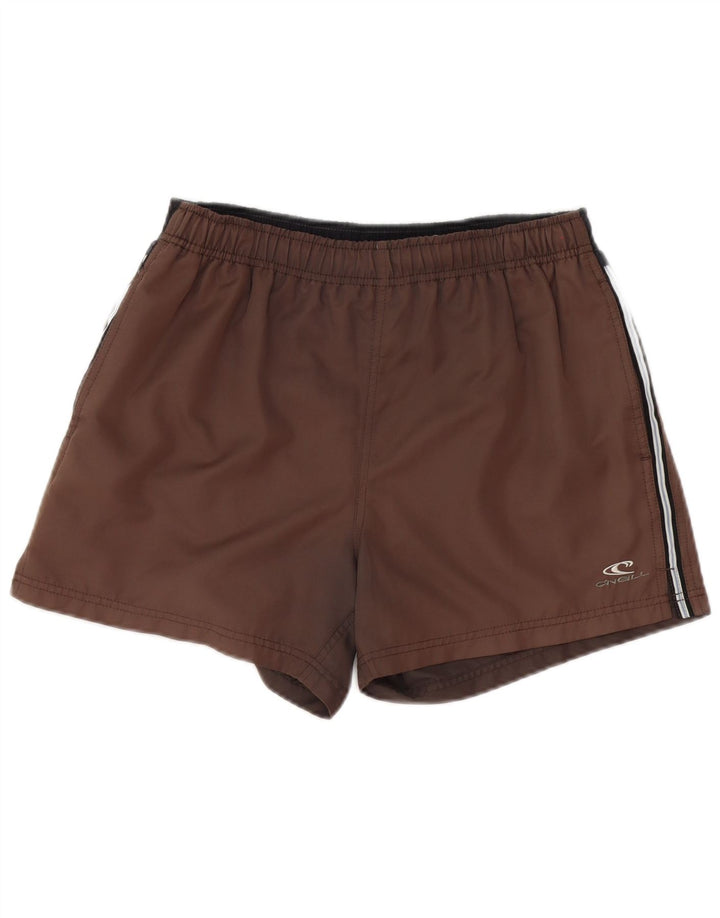 O'Neill Short de bain homme petit polyester rayé marron