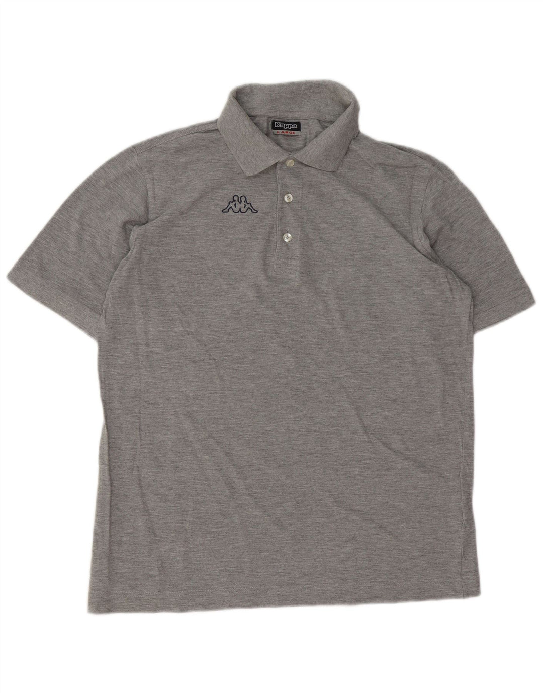 Kappa Polo Homme Grand Gris Coton