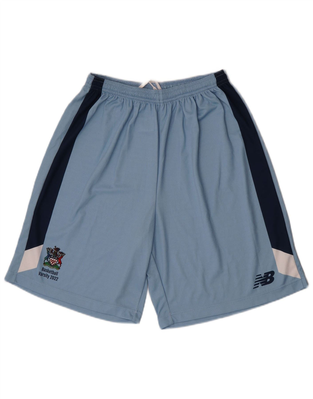 New Balance Short de sport pour homme Small Bleu Colorblock Polyester