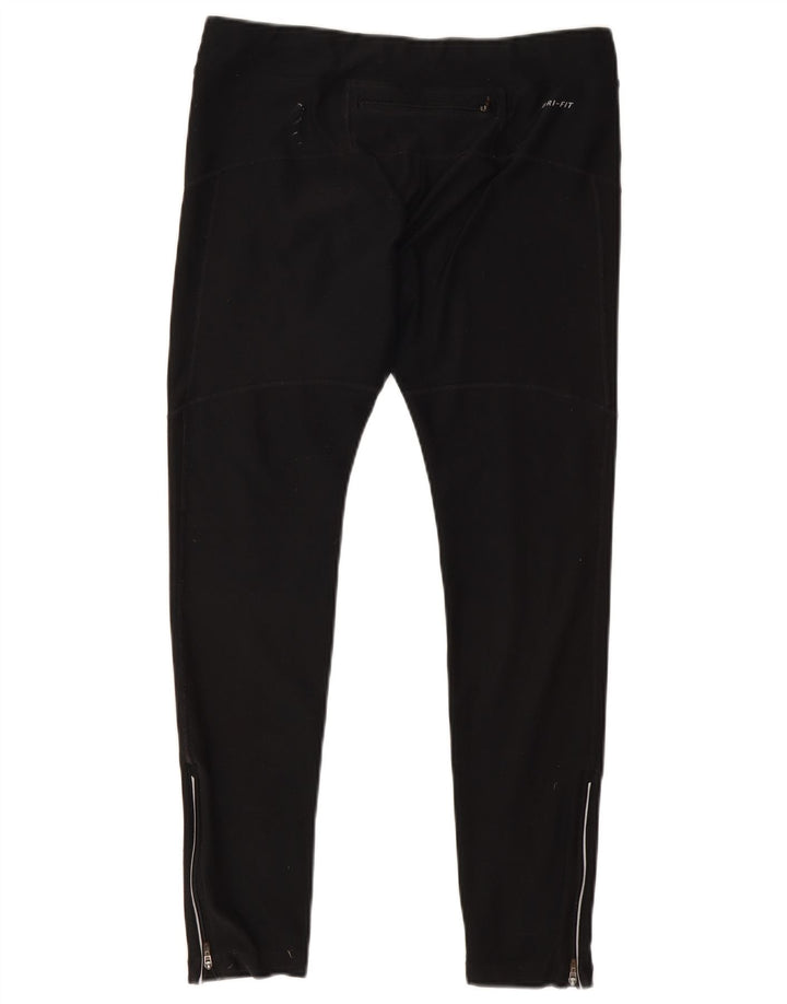 Legging Nike Dri Fit pour femme UK 16 Large Noir Polyester