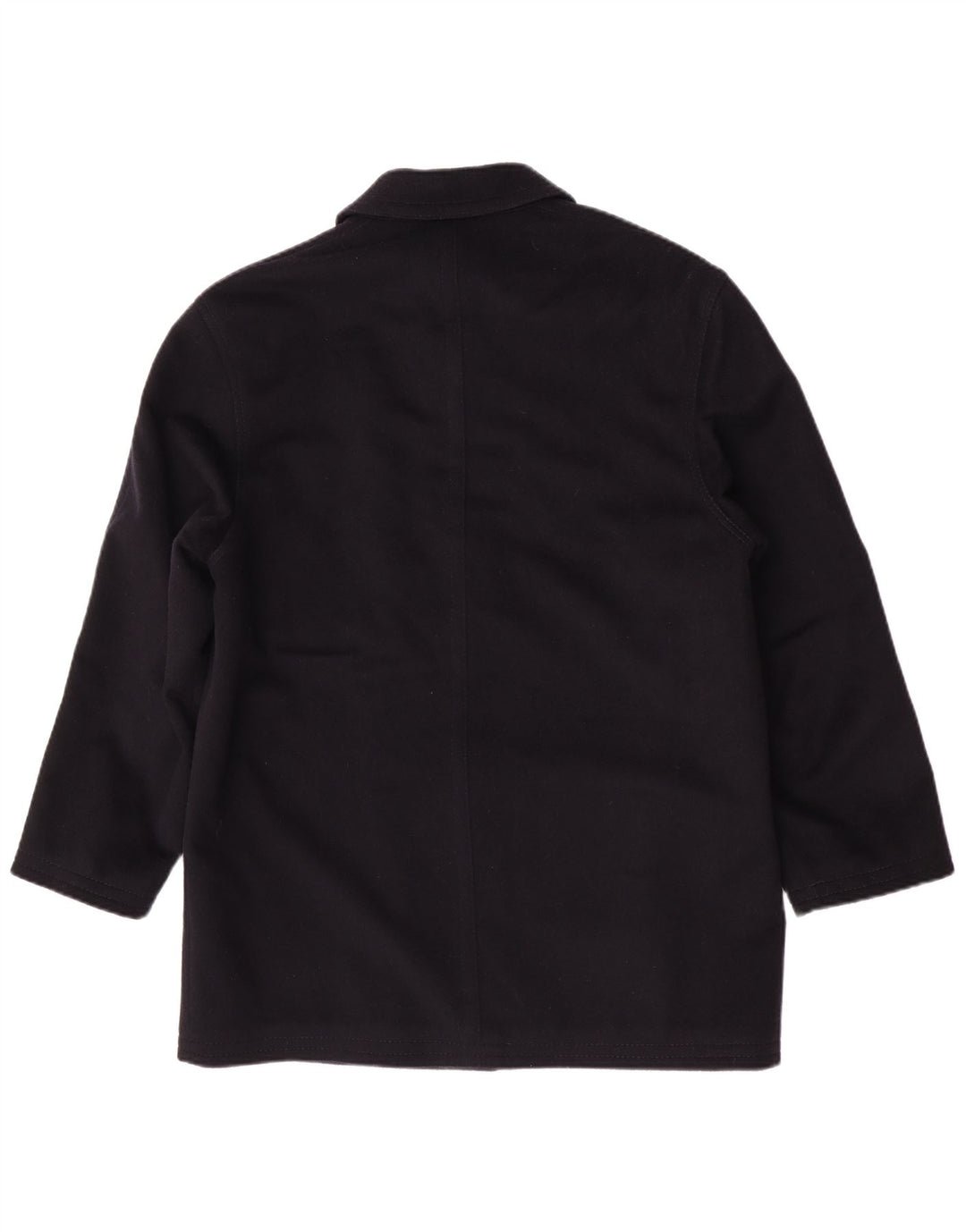 Rehbochloden Pardessus Homme IT 46 Small Bleu Marine Laine