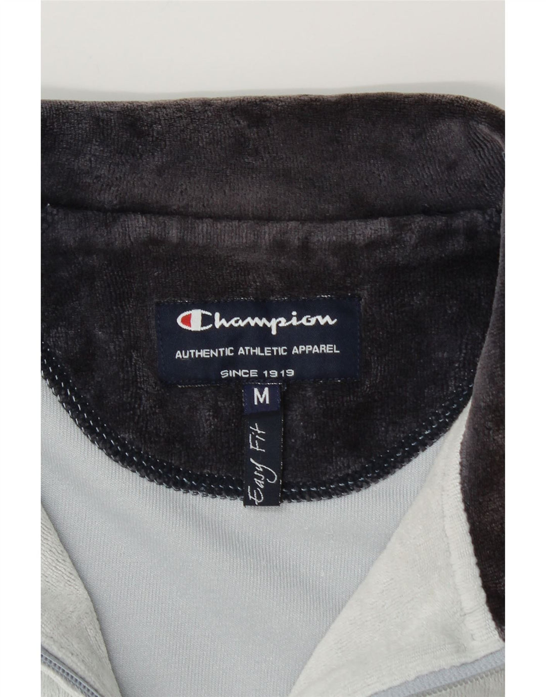 Champion Veste de survêtement en velours pour femme UK 14 Bleu moyen