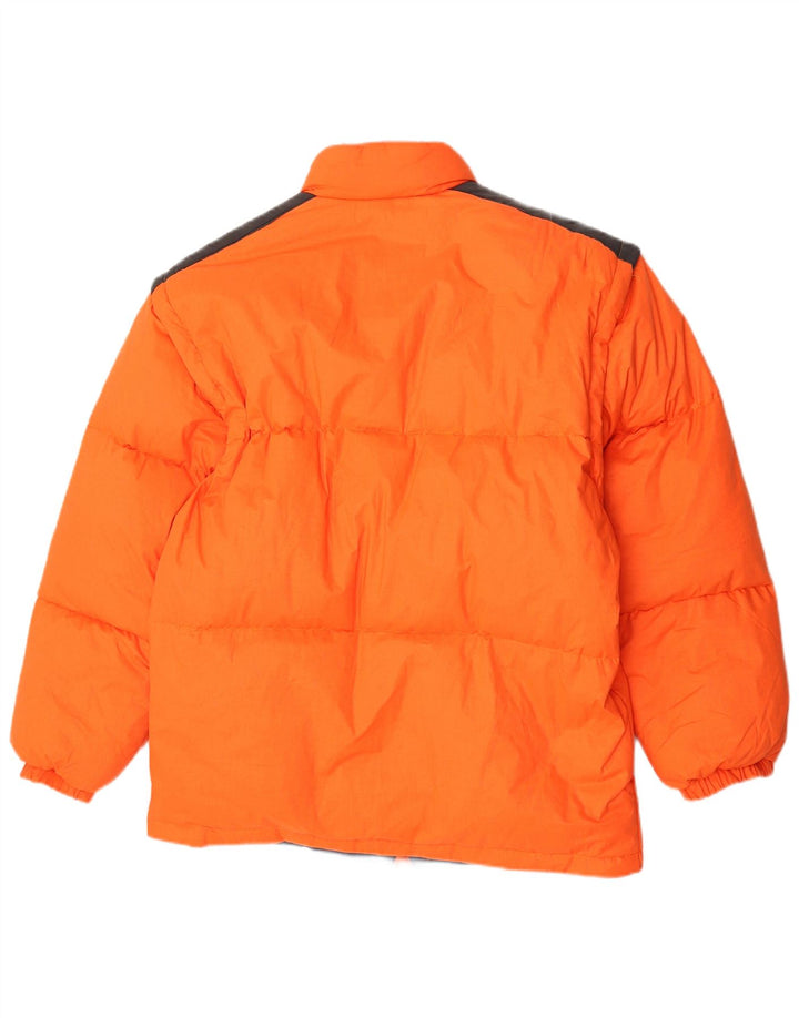 veste de ski à capuche homme vintage IT 48 Polyester orange moyen