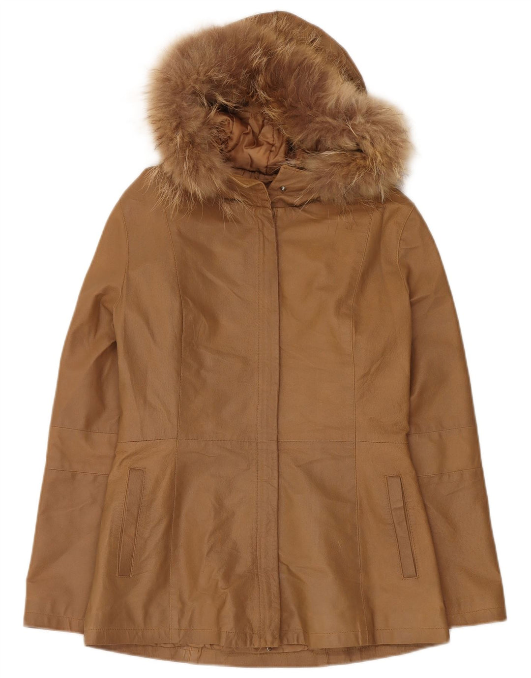 Conbipel Veste coupe-vent à capuche Free Heron pour femme IT 44 Beige moyen