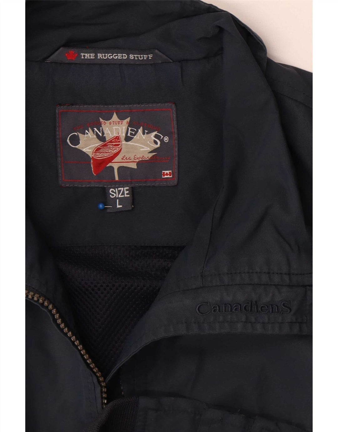Canadiens Veste Bomber Homme UK 40 Large Bleu Marine