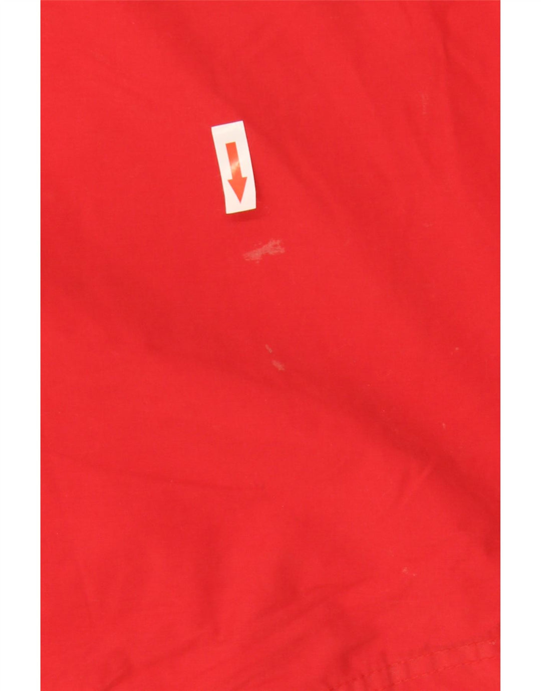 Joules Manteau imperméable à capuche pour femme UK 44 en coton rouge moyen