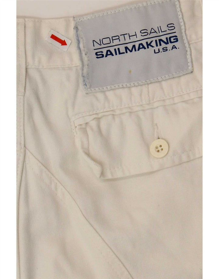 North Sails Bermuda Cargo Homme IT 46 Small W32 Coton Blanc